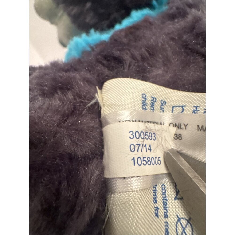 2014 Build A Bear Blue Silver Stegosaurus Dinosaur Plush 17" VGUC (Partial Tag) - Picture 6 of 9